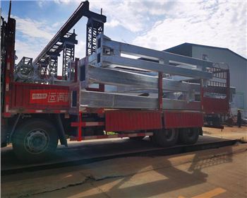 熱鍍鋅鋼構(gòu)件發(fā)貨實拍